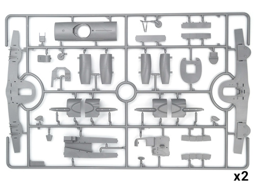 48260 ICM Немецкий буксировщик планеров He 111Z-1 Zwilling, II МВ (1:48)