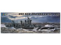 05742 Trumpeter Американский тяжёлый крейсер New Orleans CA-32 (1:700) 05742 Trumpeter Американский тяжёлый крейсер New Orleans CA-32 (1:700)