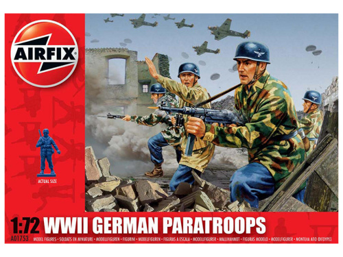 A01753 Airfix Немецкие парашютисты 1:72
