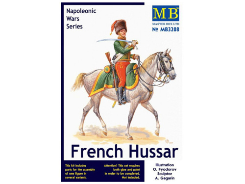 3208 Master Box Французский гусар, период Наполеоновских войн (1:32)