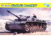 6834 Dragon Немецкая САУ 10.5cm StuH.42 Ausf.E/F (1:35)