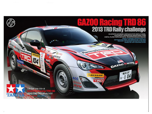 24337 Tamiya Gazoo Racing TRD 86 (2013 TRD Rally Challenges) (1:24)