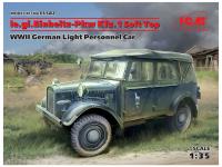 35582 ICM Германский легкий внедорожный автомобиль le.gl.Einheitz-Pkw Kfz.1 с тентом (1:35)