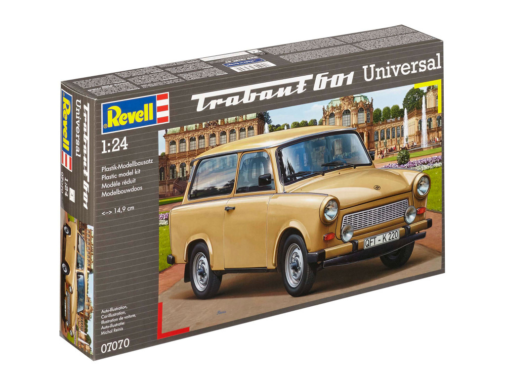 07070 Revell АвтомобильTrabant 601 universal (1:24) купить сборную модель в  интернет-магазине Моделист - Доставка по всей России