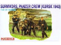 6129 Dragon Экипаж подбитого немецкого танка, Курск 1943. (4 фигуры) (1:35)