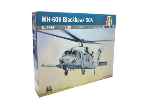 2666 Italeri Американский многоцелевой вертолет MH-60K Blackhawk SOA (1:48)