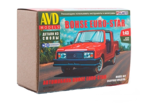 1517 AVD Models Автомобиль Bohse Euro-Star (1:43)