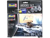 65154 Revell Подарочный набор. Немецкая подводная лодка типа VII C / 41 (1:350) 65154 Revell Подарочный набор. Немецкая подводная лодка типа VII C / 41 (1:350)