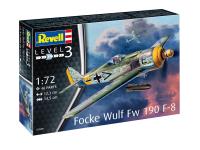 03898 Revell Немецкий истребитель Focke Wulf Fw190 F-8 (1:72) 03898 Revell Немецкий истребитель Focke Wulf Fw190 F-8 (1:72)