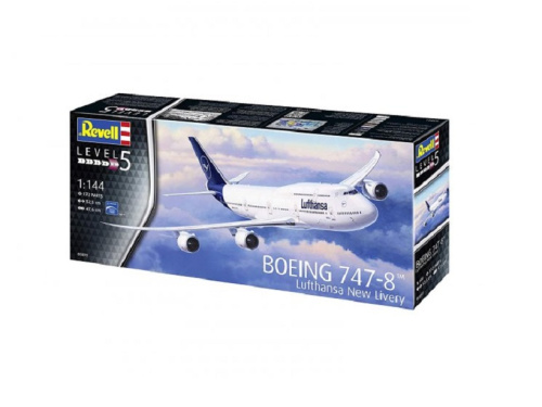 03891 Revell Боинг 747-8 Lufthansa New Livery (1:144)