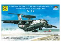 214461 Моделист Самолет дальнего  радиолокационного обнаружения и управления А-50 (1:144)