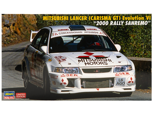 20712 Hasegawa Автомобиль Mitsubishi Lancer (Charisma GT) Evolution VI (1:24)