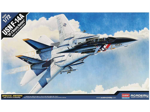 12532 Academy Американский самолёт F-14A VF-2 Bounty Hunters (1:72)