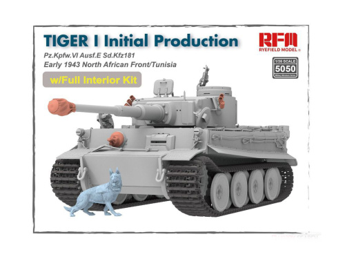 RM-5050 RFM Немецкий тяжелый танк Tiger I первой серии (1:35)