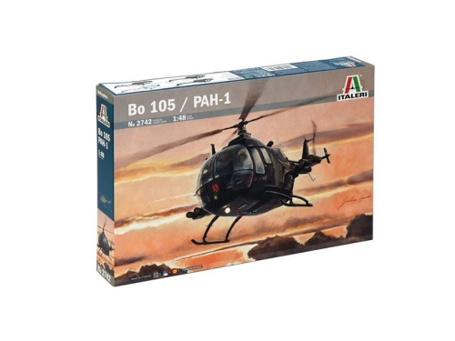 2742 Italeri Немецкий боевой вертолет BO 105 (1:48)
