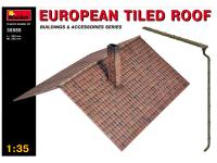 35555 MiniArt Европейская черепичная крыша (1:35)
