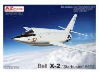 AZ7680 AZ Model Экспериментальный самолёт Bell X-2 "Starbuster" 6674 (1:72)