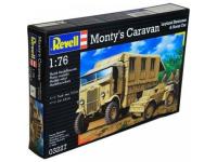 03227 Revell Штабной автомобиль Leyland Retriever и бронемашина Scout (Monty’s Caravan) (1:76)