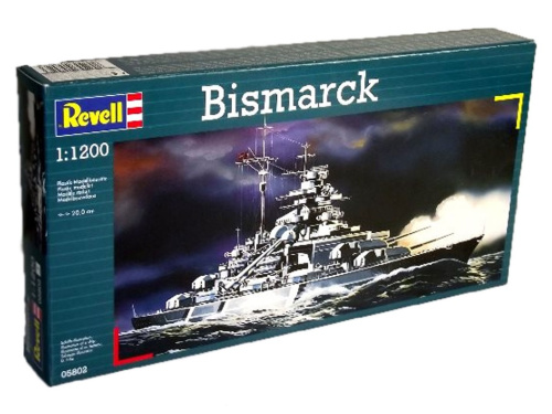 05802 Revell Линейный корабль Бисмарк (1:1200)