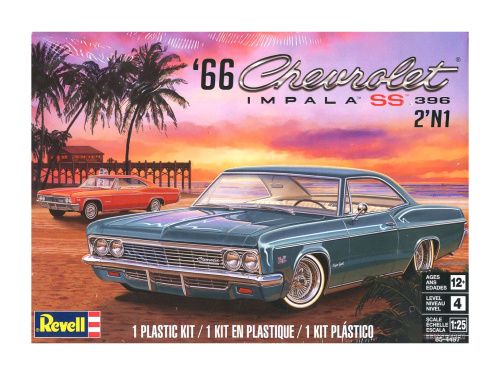14497 Revell Автомобиль 1966 Chevy Impala SS (1:25)