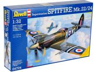 04704 Revell Британский истребитель SPITFIRE Mk.22/24 (1:32) 04704 Revell Британский истребитель SPITFIRE Mk.22/24 (1:32)