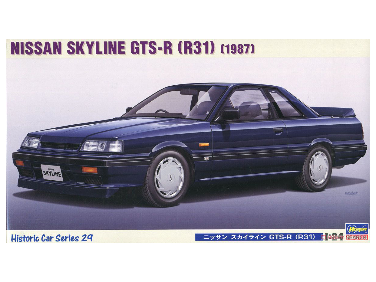 21129 Hasegawa Автомобиль Nissan Skyline GTS-R(r31) (1:24)