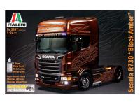 3897 Italeri Седельный тягач Scania R730 Black Amber (1:24)