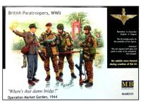 3533 Master Box Британские парашутисты 1944 г. Операция "Market Garden". Набор 1 (1:35)