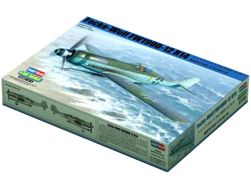 81720 Hobby Boss Немецкий истребитель Focke Wulf 190D-12 R14  (1:48)