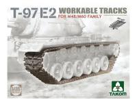2163 Takom Рабочие наборные траки T-97E2 для моделей танков M48/M60 (1:35)