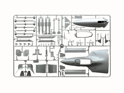0850 Italeri Американский истребитель F-22 "Раптор" (1:48)