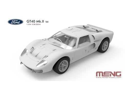 CS-004 Meng Гоночный автомобиль Ford GT40 Mk.II ’66 (1:24)
