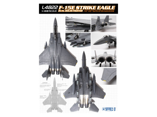L4822 G.W.H. Истребитель F-15E Strike Eagle Dual-Roles Fighter (1:48)