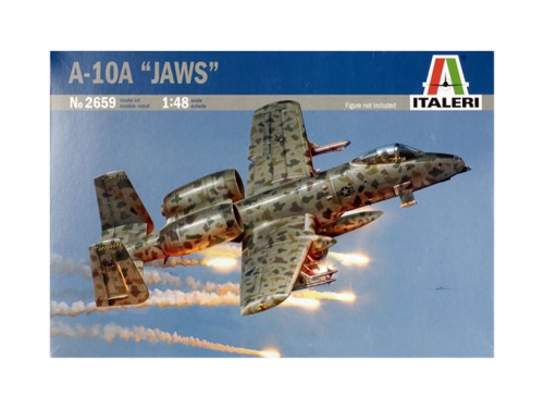 2659 Italeri Американский самолёт воздушной поддержки A-10A Jaws (1:48)