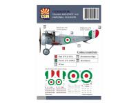 D32-001 Copper State Models Декали Nieuport XVII, национальные цвета Италии (1:32)