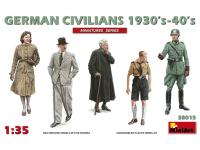 38015 MiniArt Немецкие граждане 1930-40 годов (1:35)
