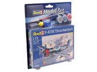 63984 Revell Подарочный набор. Американский истребитель-бомбардировщик P-47 M Thunderbolt (1:72)