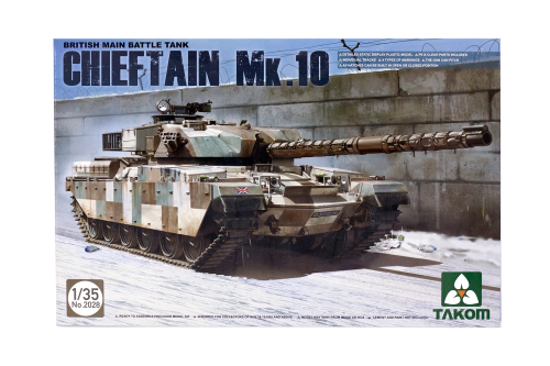 2028 Takom Основной боевой танк Великобритании Chieftain Mk.10 (1:35)