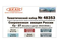 48353 АКАН Современная авиация России: Су-27.
