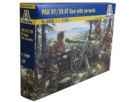 6460 Italeri Орудие PAK 97/38 AT Gun с расчетом (1:35)