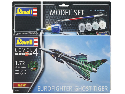 63884 Revell Подарочный набор. Многоцелевой истребитель Eurofighter Typhoon Ghost Tiger (1:72)