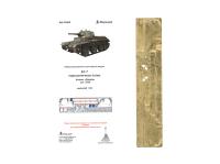 035358 Фототравление Микродизайн БТ-7 надгусеничные полки (Звезда) (1:35)
