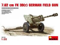 35104 MiniArt Немецкая полевая пушка 7,62 см FK 39 (1:35)