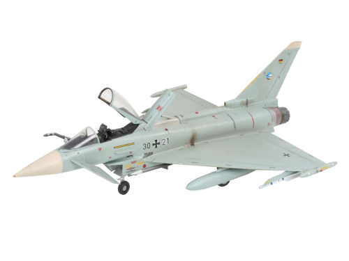 64317 Revell Подарочный набор с моделью многоцелевого самолета Eurofighter Typhoon (1:72)