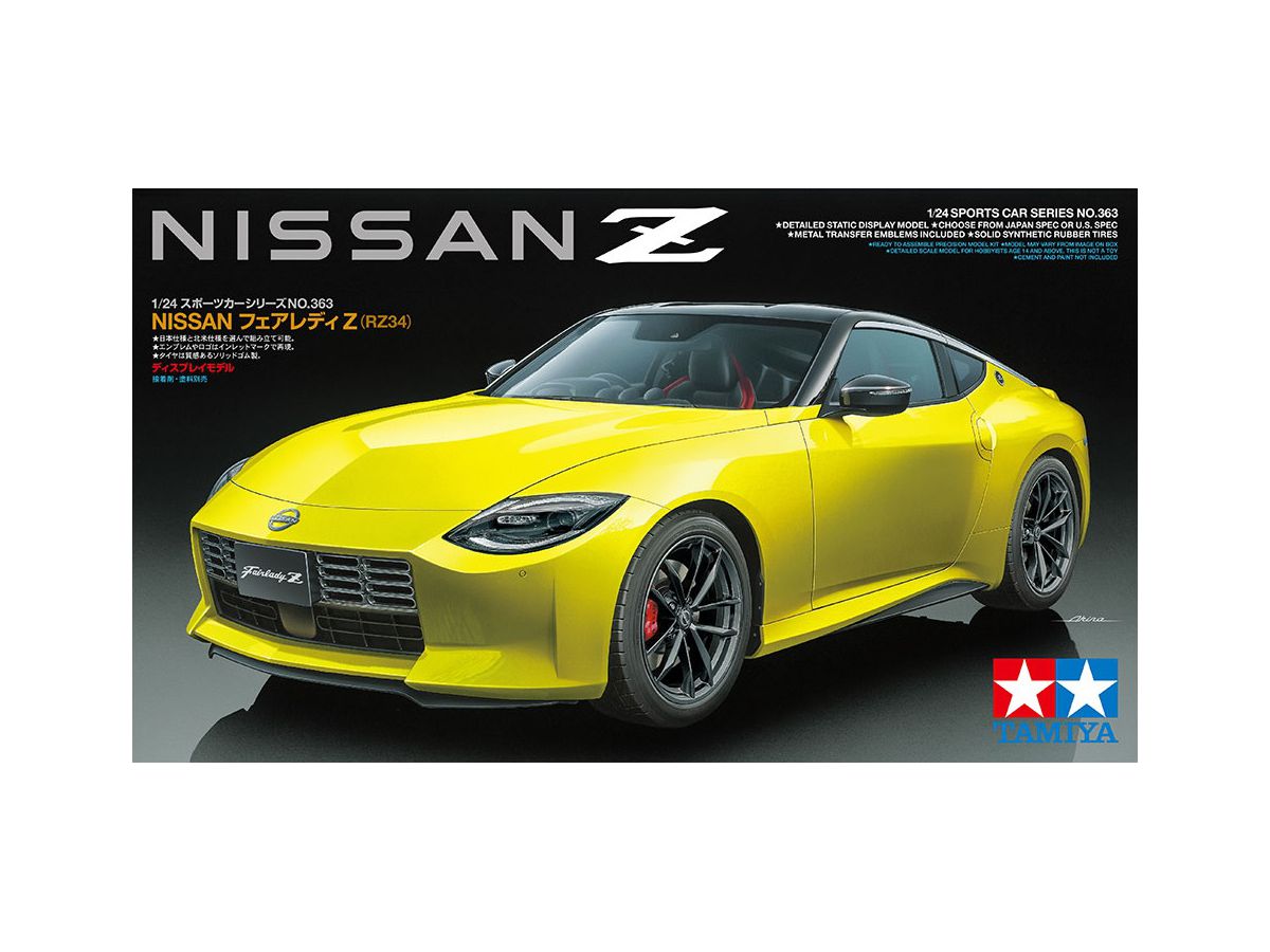 24363 Tamiya Nissan Z (RZ34) (1:24) купить сборную модель в  интернет-магазине Моделист - Доставка по всей России