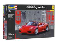 07085 Revell Автомобиль Ferrari 360 Spider (1:24) 07085 Revell Автомобиль Ferrari 360 Spider (1:24)