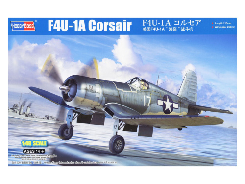 80383 HobbyBoss Палубный истребитель F4U-1A Corsair (1:48)