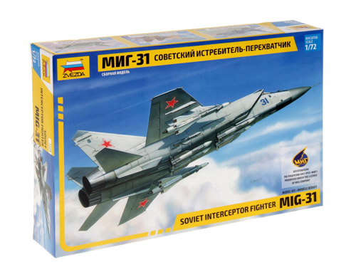 7229П Звезда Самолет "МиГ-31" (1:72)