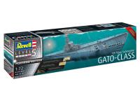 05168 Revell Американская подводная лодка класса "Гато" (1:72) 05168 Revell Американская подводная лодка класса "Гато" (1:72)