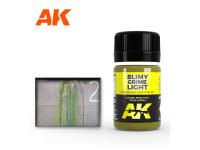 AK-027 AK-Interactive Жидкость для нанесения эффектов Slimy Grime Light, 35 мл.